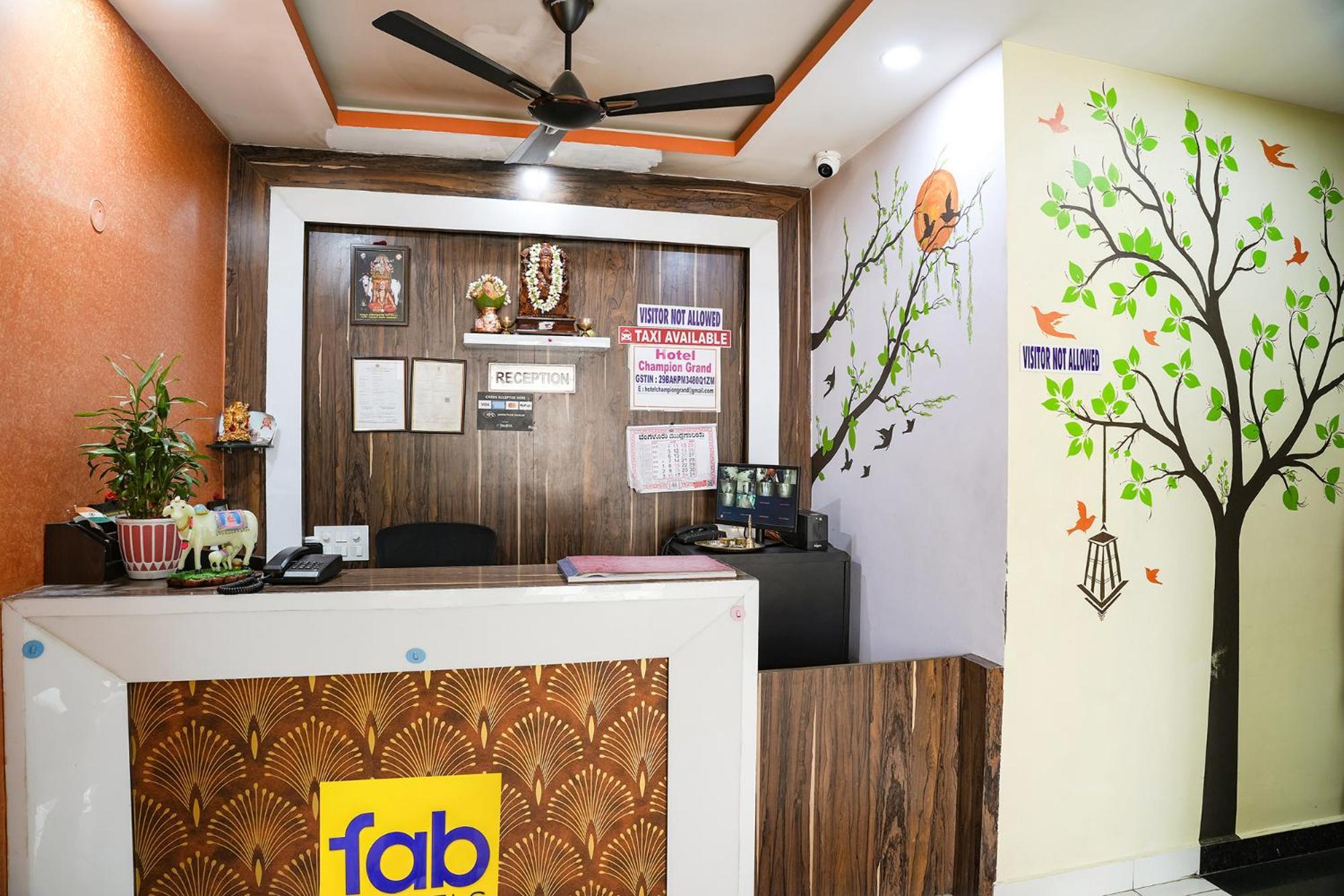 Fabhotel Champion Grand - Nr Fortis Hospital, Nagarbhavi Jālahalli Exterior foto
